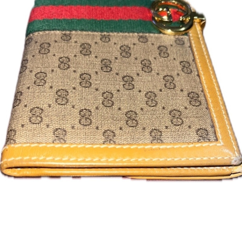 GUC Vintage Gucci Ophidia Sherry Line GG Supreme Bi-Fold Wallet - Picture 3 of 14
